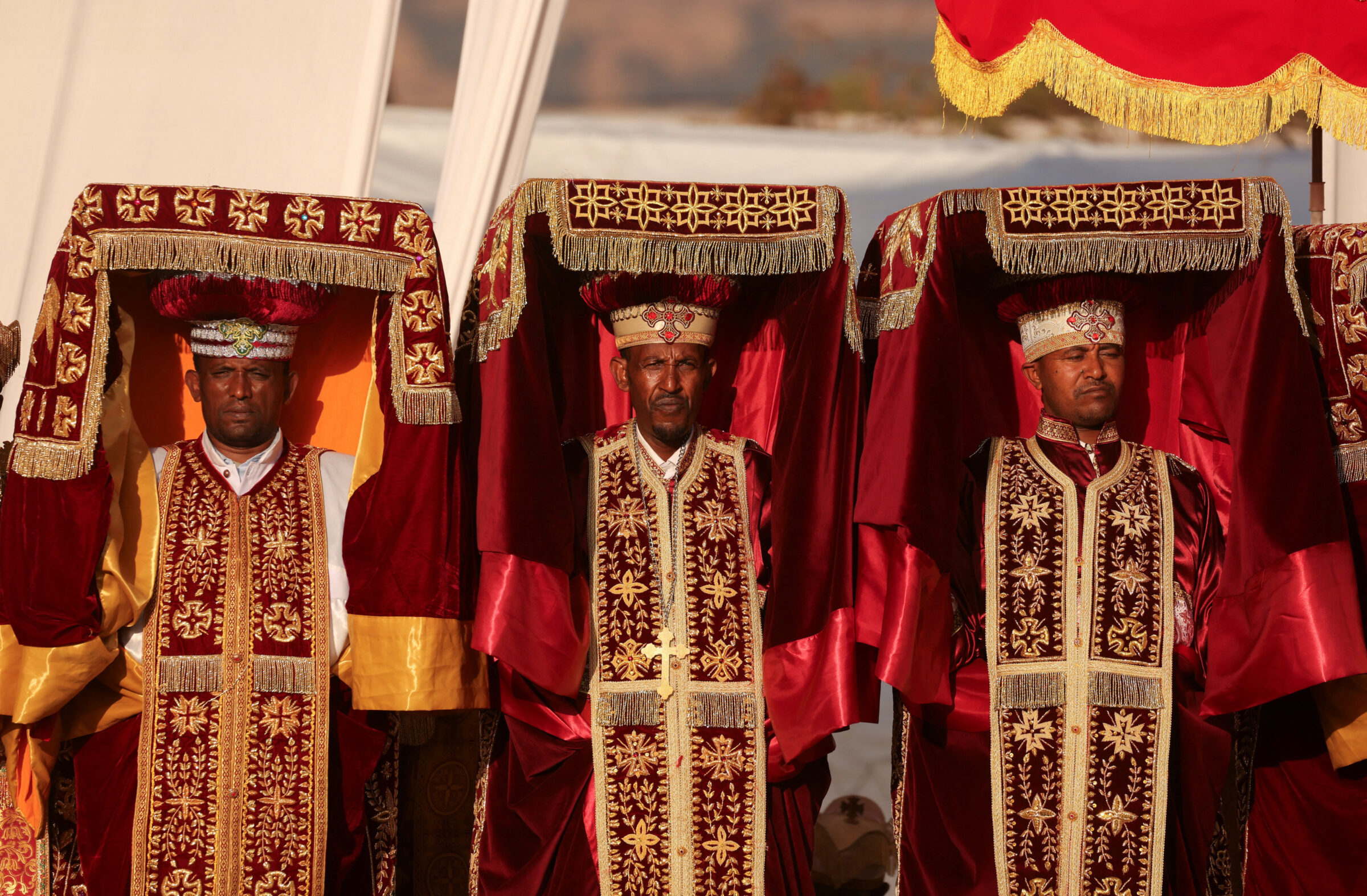 Orthodox Ethiopians celebrate Timket festival in Addis Ababa